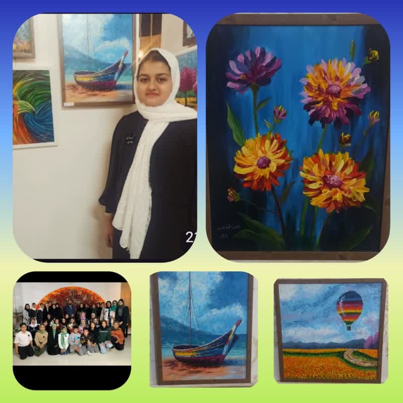برگزاری نمایشگاه گروهی کلاس چهارم