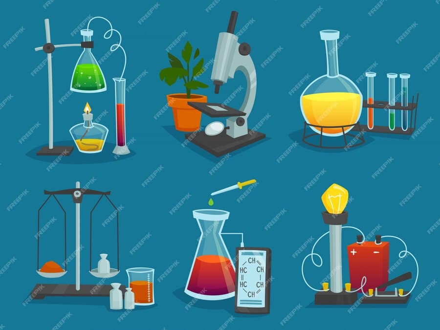 ازمایشگاه علوم پایه های مختلف